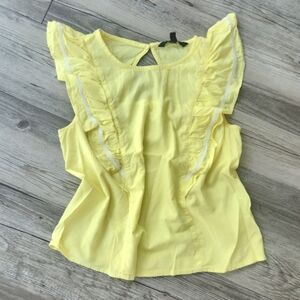 Banana Republic yellow top XS